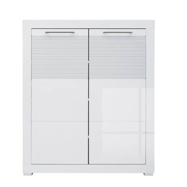 Шкафчик Флеймс REG2D/11/9 Белый/белый глянец ВМК (БРВ) Украина